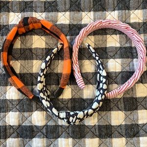 NWOT headband 3 pack